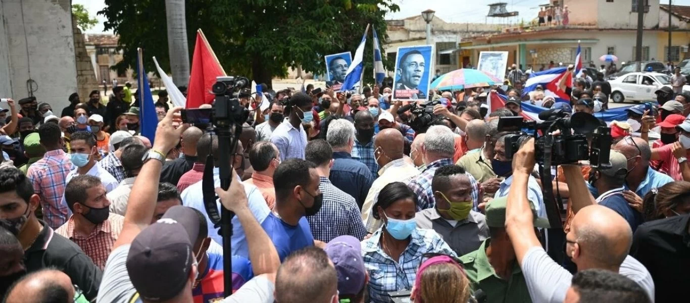  Μπάιντεν: «Είμαστε στο πλευρό του λαού της Κούβας – Υπερασπίζεται θεμελιώδη και οικουμενικά δικαιώματα»